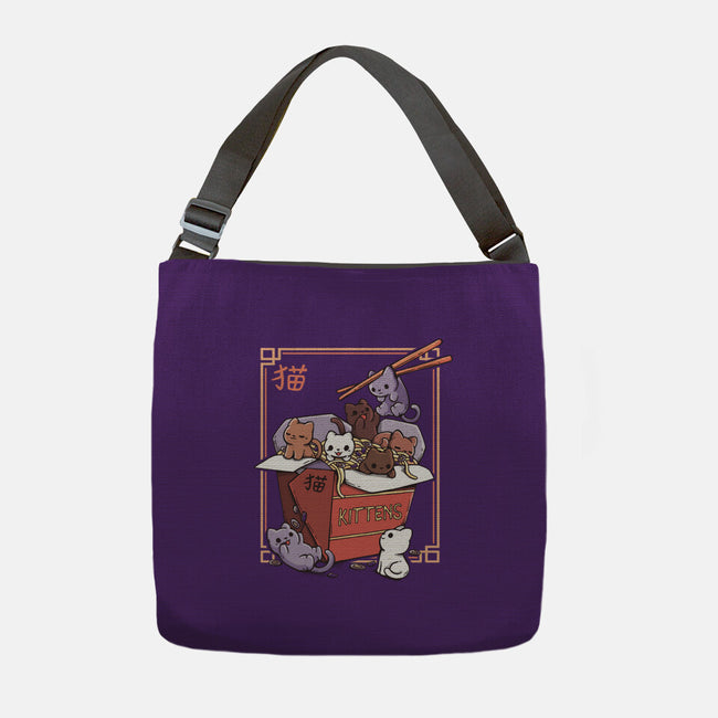 Kittens Food-None-Adjustable Tote-Bag-Vallina84