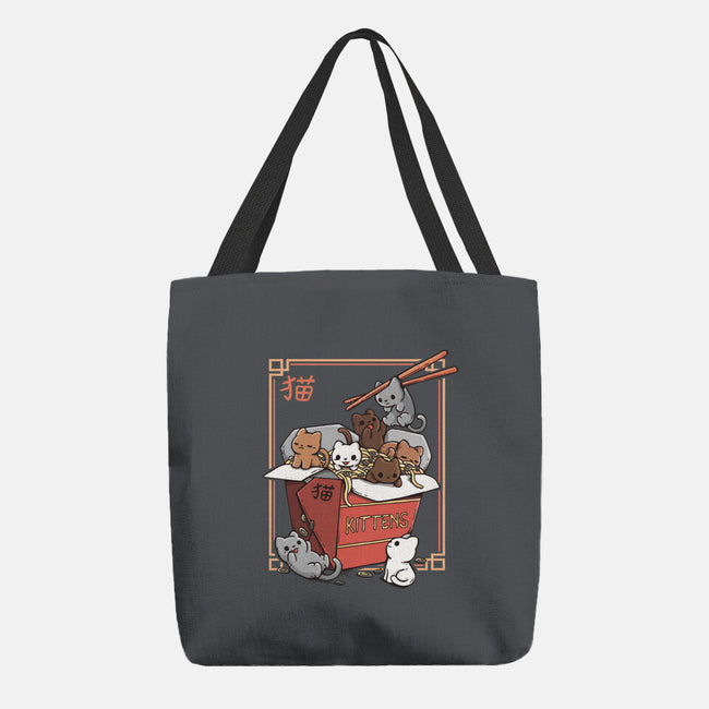 Kittens Food-None-Basic Tote-Bag-Vallina84
