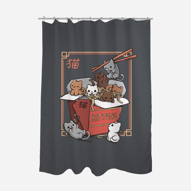 Kittens Food-None-Polyester-Shower Curtain-Vallina84