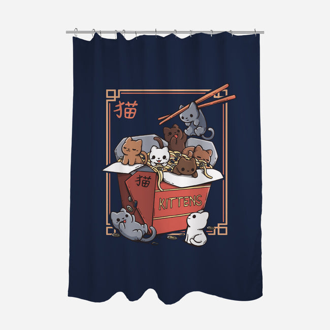 Kittens Food-None-Polyester-Shower Curtain-Vallina84