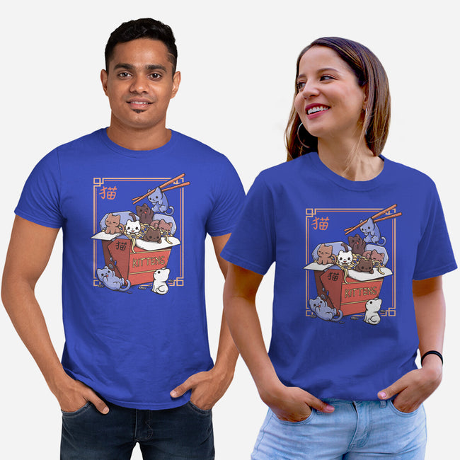 Kittens Food-Unisex-Basic-Tee-Vallina84