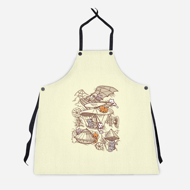 Art Kittens-Unisex-Kitchen-Apron-Vallina84