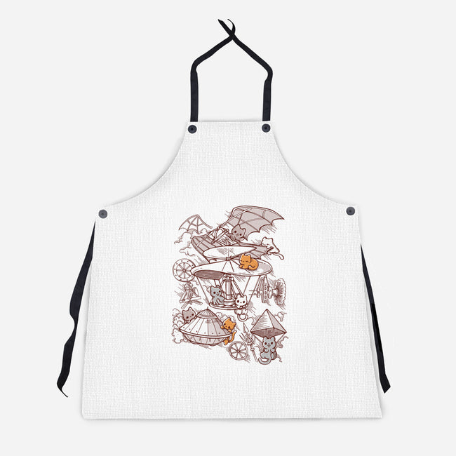 Art Kittens-Unisex-Kitchen-Apron-Vallina84