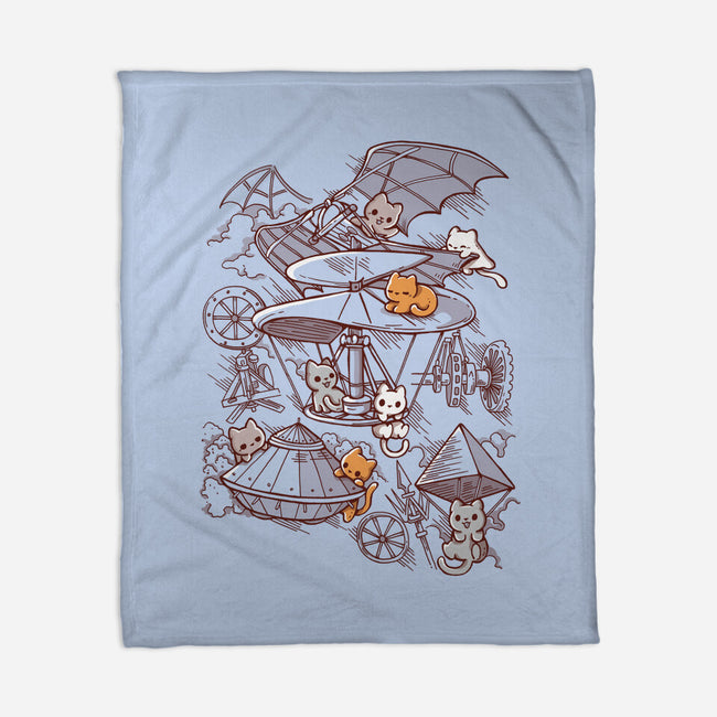 Art Kittens-None-Fleece-Blanket-Vallina84