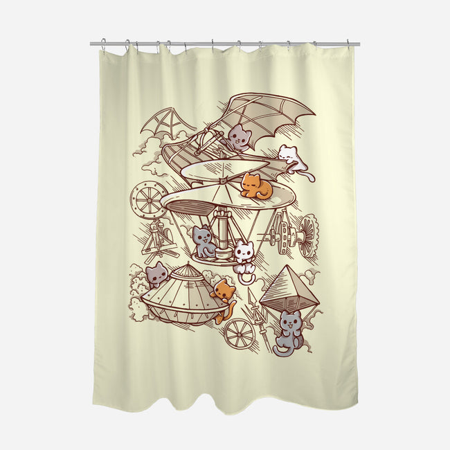 Art Kittens-None-Polyester-Shower Curtain-Vallina84