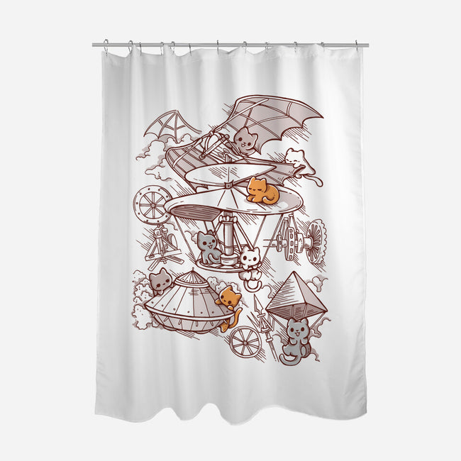Art Kittens-None-Polyester-Shower Curtain-Vallina84