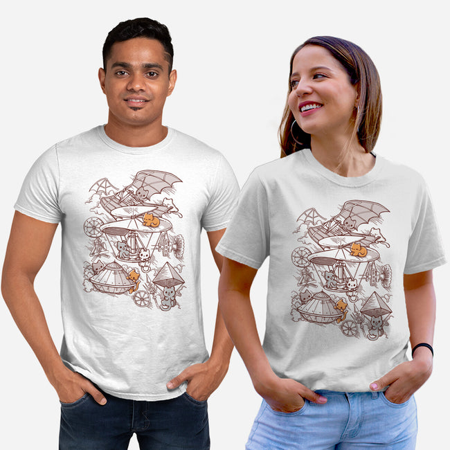 Art Kittens-Unisex-Basic-Tee-Vallina84