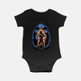Shining Aura Of Power-Baby-Basic-Onesie-glitchygorilla