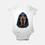 Shining Aura Of Power-Baby-Basic-Onesie-glitchygorilla