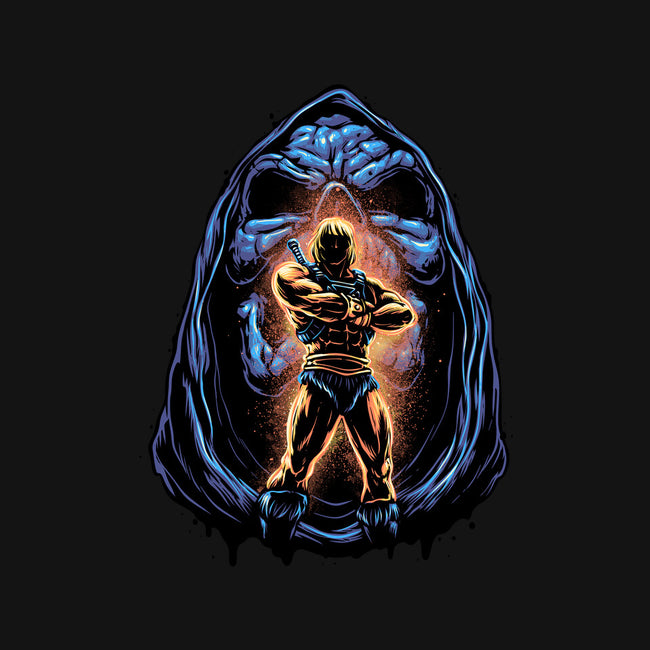 Shining Aura Of Power-None-Glossy-Sticker-glitchygorilla