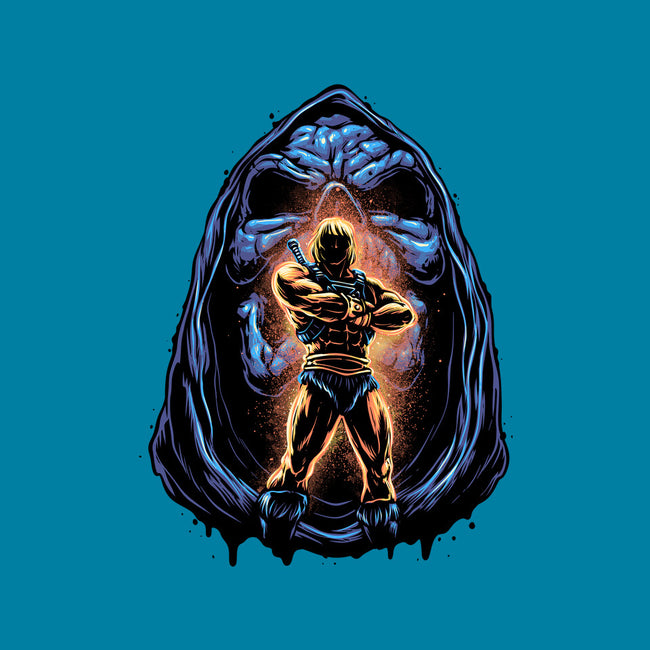 Shining Aura Of Power-Unisex-Kitchen-Apron-glitchygorilla