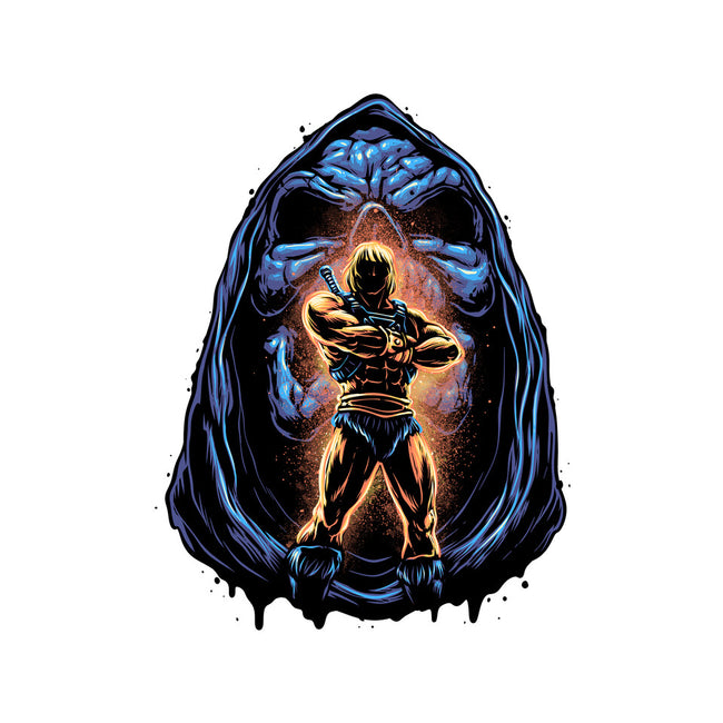 Shining Aura Of Power-None-Stretched-Canvas-glitchygorilla