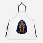 Shining Aura Of Power-Unisex-Kitchen-Apron-glitchygorilla