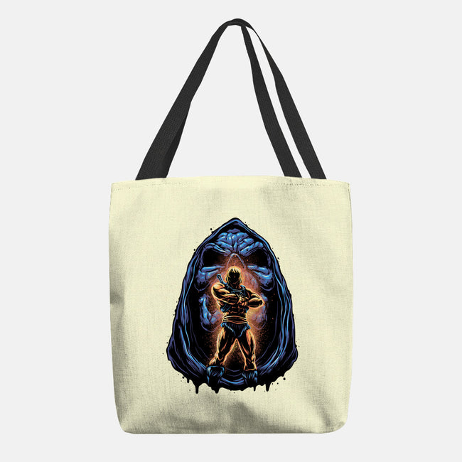 Shining Aura Of Power-None-Basic Tote-Bag-glitchygorilla