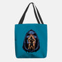 Shining Aura Of Power-None-Basic Tote-Bag-glitchygorilla