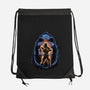 Shining Aura Of Power-None-Drawstring-Bag-glitchygorilla