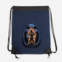 Shining Aura Of Power-None-Drawstring-Bag-glitchygorilla