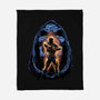 Shining Aura Of Power-None-Fleece-Blanket-glitchygorilla