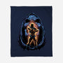Shining Aura Of Power-None-Fleece-Blanket-glitchygorilla