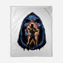 Shining Aura Of Power-None-Fleece-Blanket-glitchygorilla