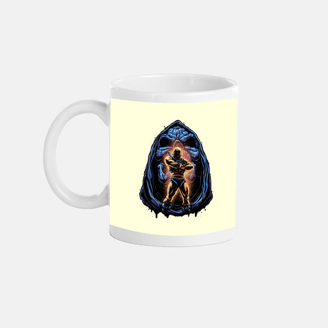Shining Aura Of Power-None-Mug-Drinkware-glitchygorilla