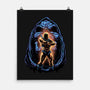 Shining Aura Of Power-None-Matte-Poster-glitchygorilla