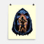 Shining Aura Of Power-None-Matte-Poster-glitchygorilla