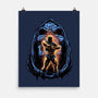 Shining Aura Of Power-None-Matte-Poster-glitchygorilla