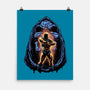 Shining Aura Of Power-None-Matte-Poster-glitchygorilla