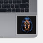 Shining Aura Of Power-None-Glossy-Sticker-glitchygorilla