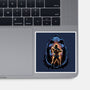 Shining Aura Of Power-None-Glossy-Sticker-glitchygorilla