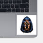 Shining Aura Of Power-None-Glossy-Sticker-glitchygorilla