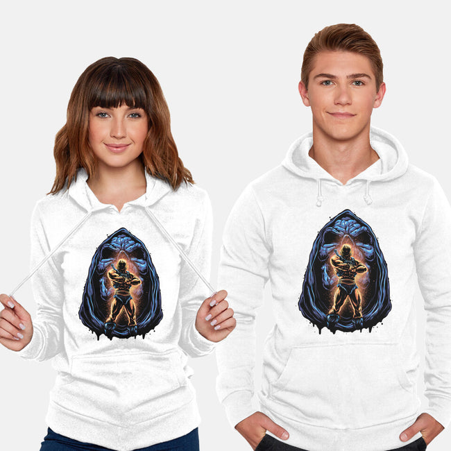 Shining Aura Of Power-Unisex-Pullover-Sweatshirt-glitchygorilla