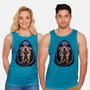 Shining Aura Of Power-Unisex-Basic-Tank-glitchygorilla