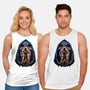 Shining Aura Of Power-Unisex-Basic-Tank-glitchygorilla