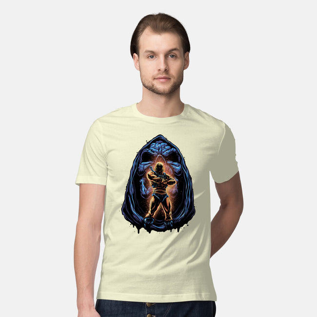 Shining Aura Of Power-Mens-Premium-Tee-glitchygorilla