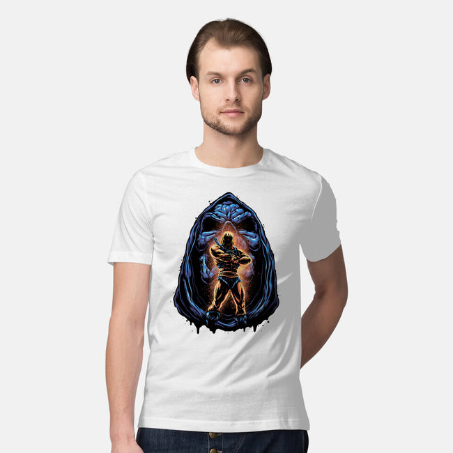Shining Aura Of Power-Mens-Premium-Tee-glitchygorilla