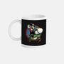 Ride The Green Dino-None-Mug-Drinkware-glitchygorilla