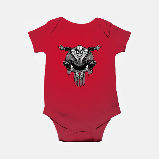 Climb The City Walls-Baby-Basic-Onesie-glitchygorilla