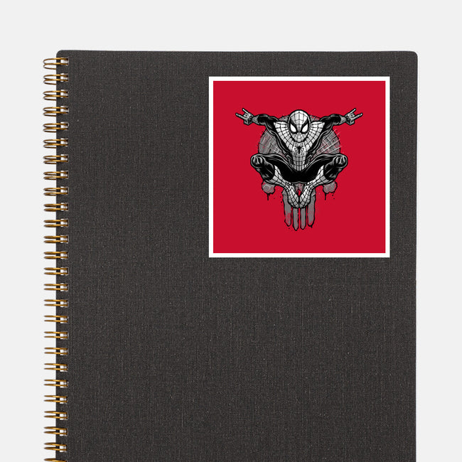 Climb The City Walls-None-Glossy-Sticker-glitchygorilla