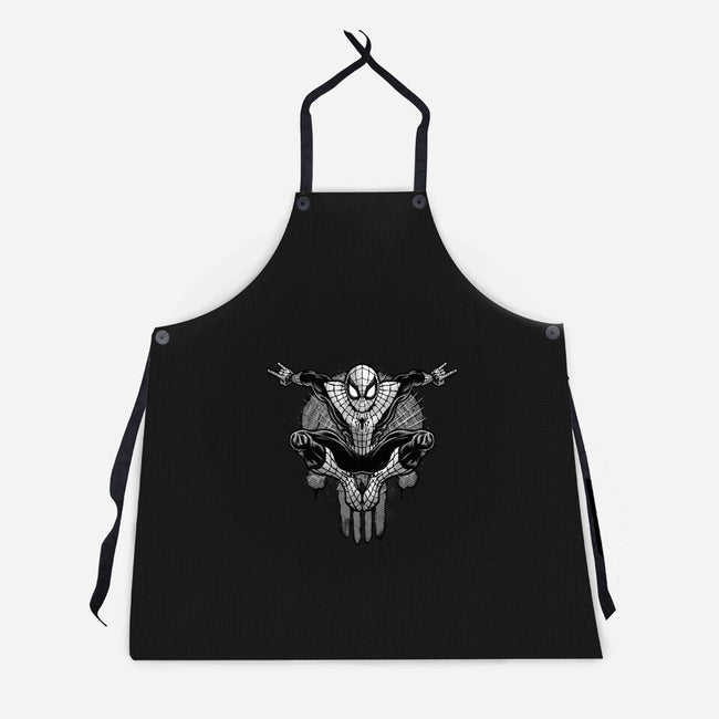 Climb The City Walls-Unisex-Kitchen-Apron-glitchygorilla