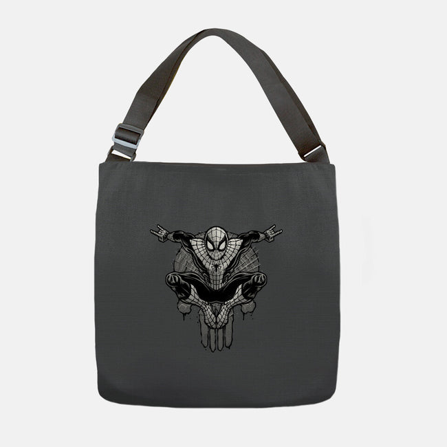 Climb The City Walls-None-Adjustable Tote-Bag-glitchygorilla