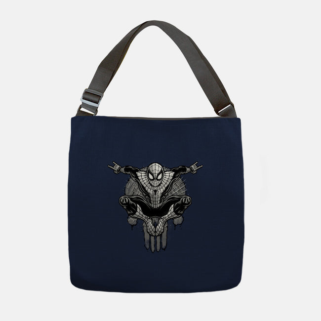 Climb The City Walls-None-Adjustable Tote-Bag-glitchygorilla