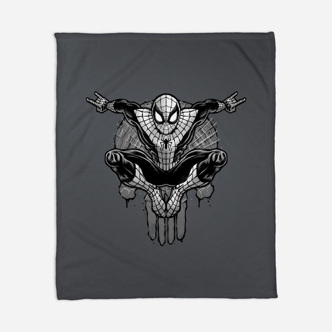 Climb The City Walls-None-Fleece-Blanket-glitchygorilla