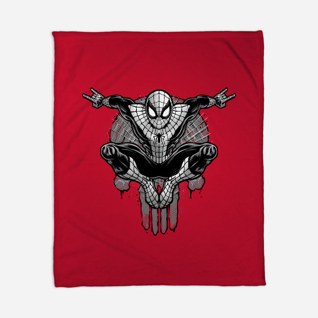 Climb The City Walls-None-Fleece-Blanket-glitchygorilla