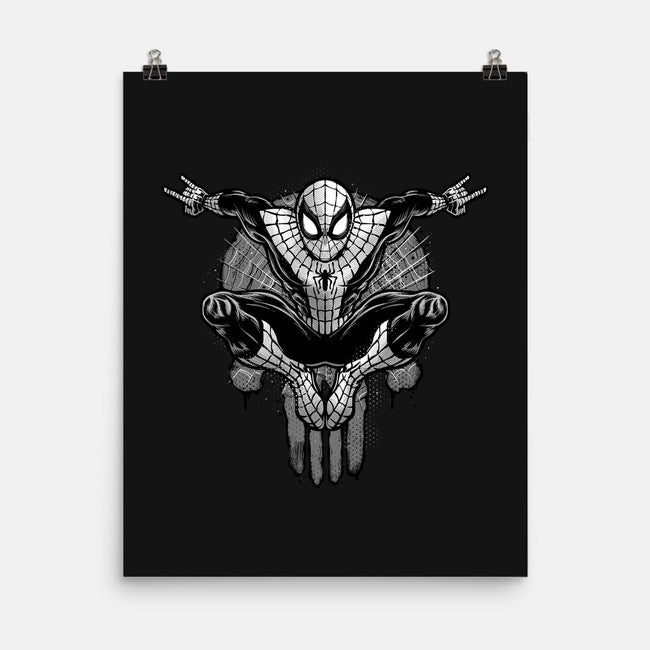 Climb The City Walls-None-Matte-Poster-glitchygorilla