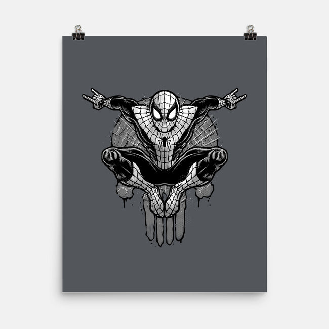 Climb The City Walls-None-Matte-Poster-glitchygorilla