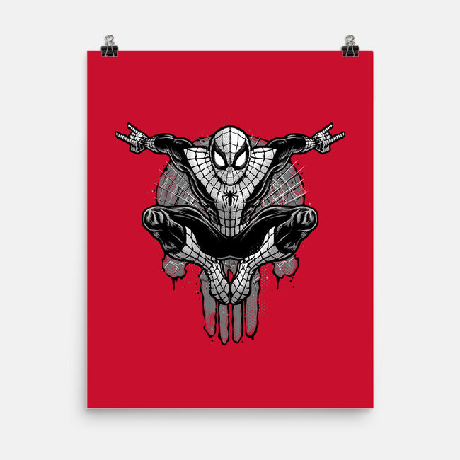 Climb The City Walls-None-Matte-Poster-glitchygorilla