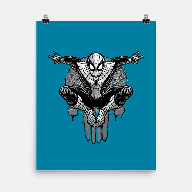 Climb The City Walls-None-Matte-Poster-glitchygorilla