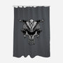 Climb The City Walls-None-Polyester-Shower Curtain-glitchygorilla